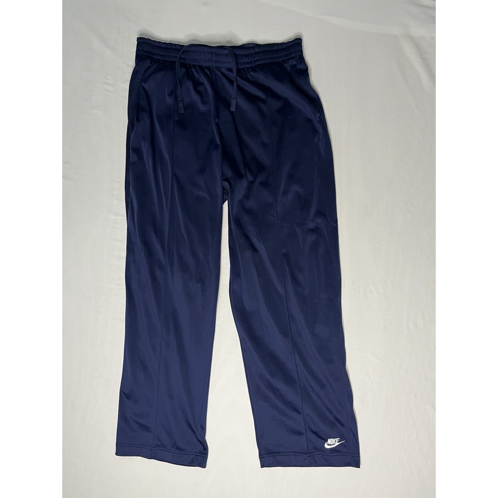 Nike Training Pants Activewear Men's Size XL Blue  Pockets Pleated 138353-453